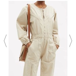 Isabel Marant Étoile Nilaney zipped cotton-canvas jumpsuit 44